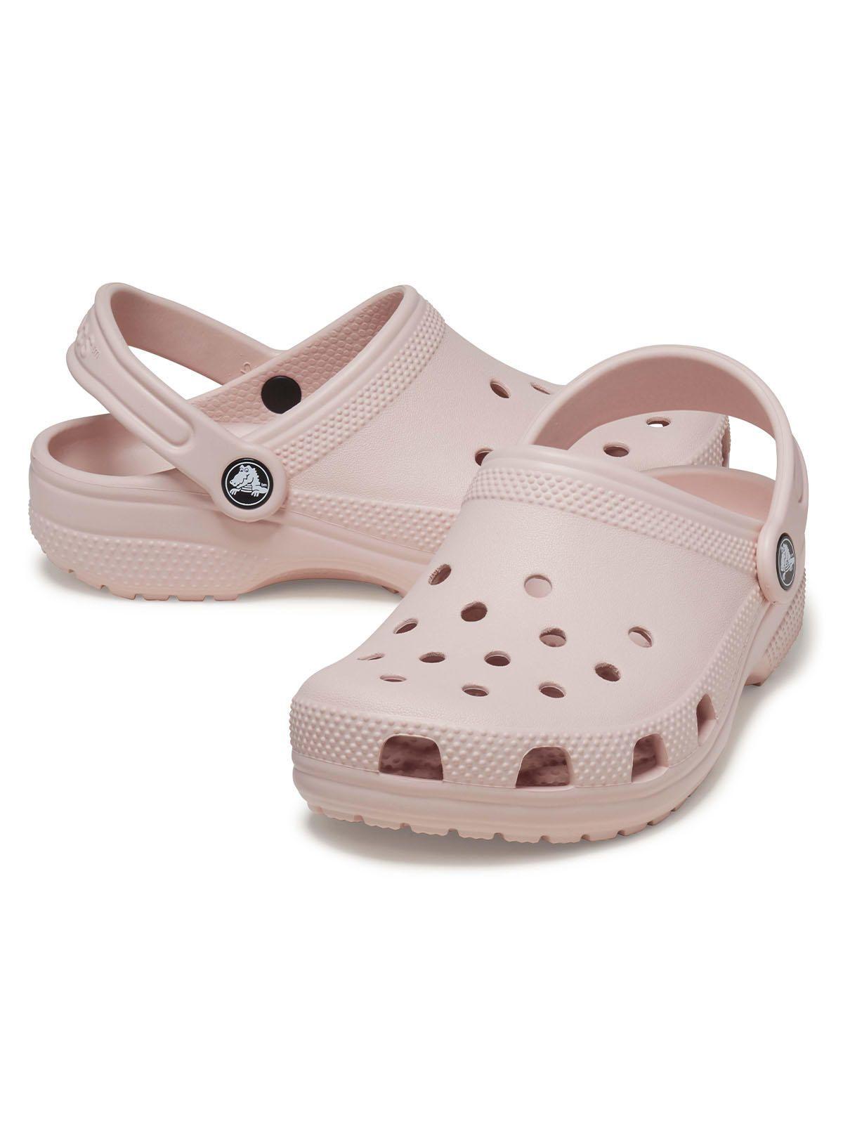 Zueco Crocs Mujer Classic Clog Rosa-3
