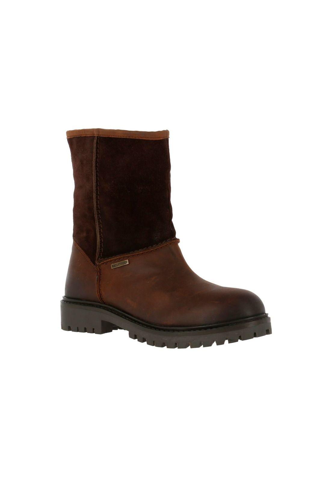 Botin Cuero Rony Café-0