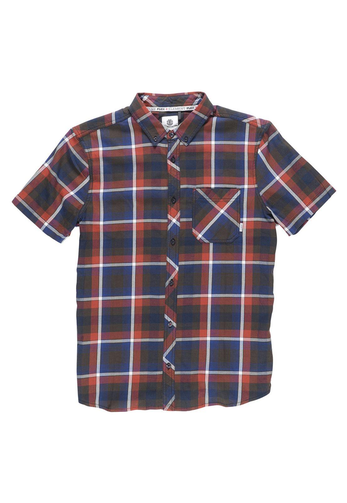 Camisa M/C Hombre Buffalo SS Negro Element-0