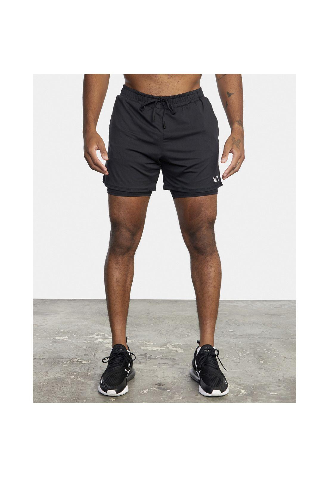 Short Hombre Sportventshort Wkst Negro-0