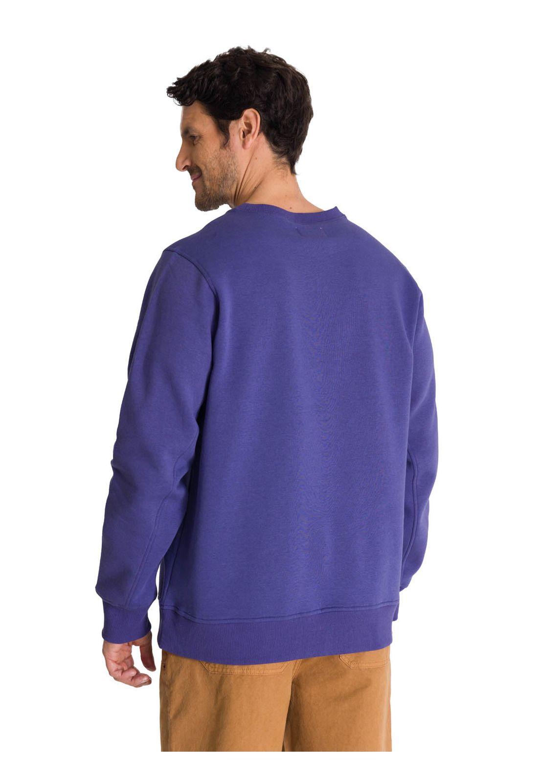 Polerón Crewneck Hombre Logo Azul-3