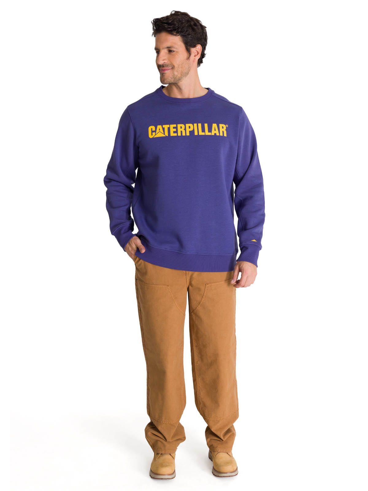 Polerón Crewneck Hombre Logo Azul-6