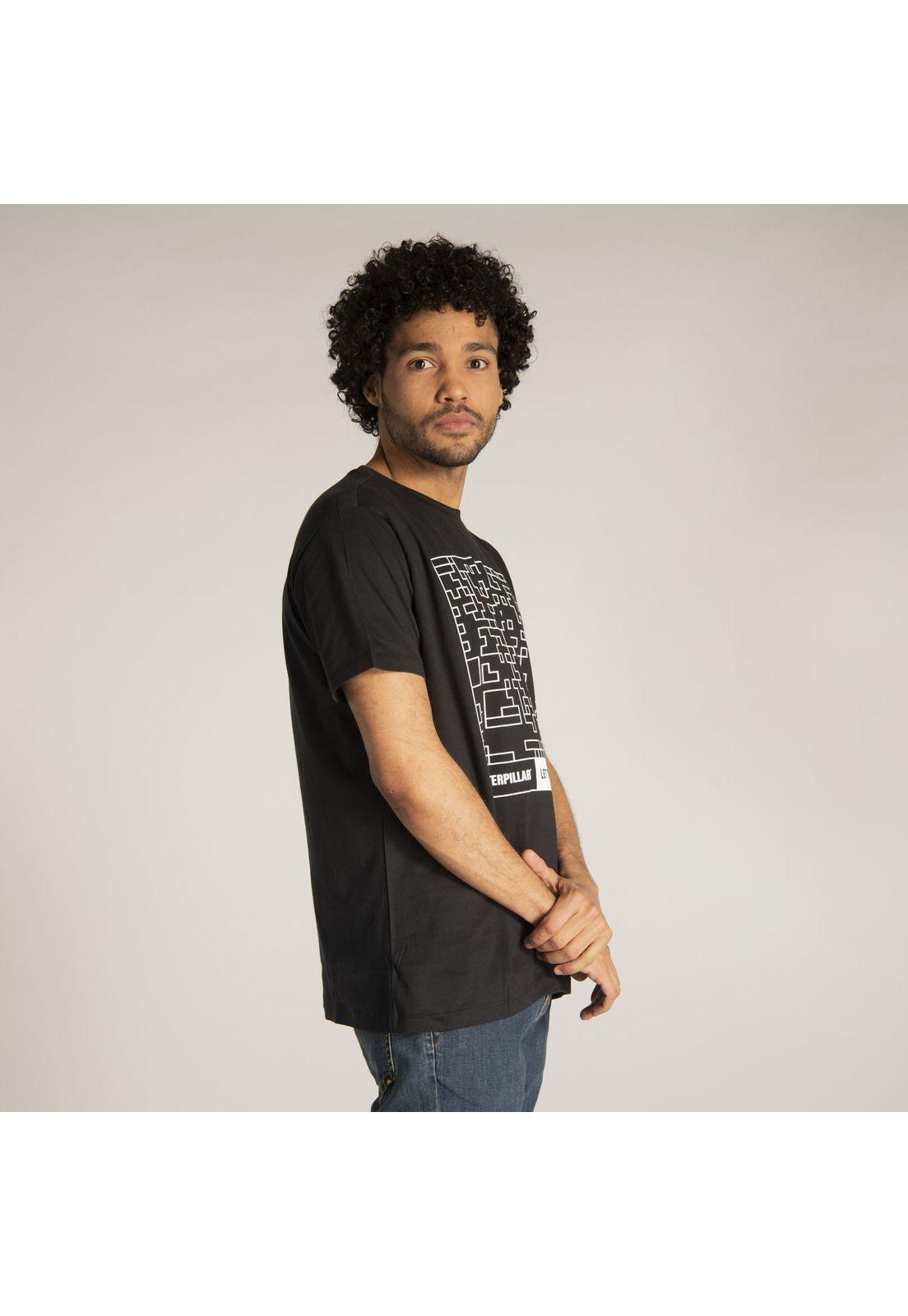 Polera M/C Hombre Vrstl Negative Tee Negro-1