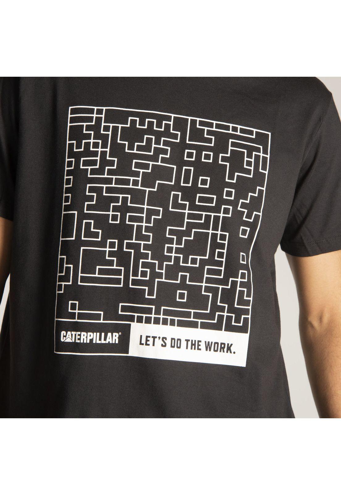 Polera M/C Hombre Vrstl Negative Tee Negro-4