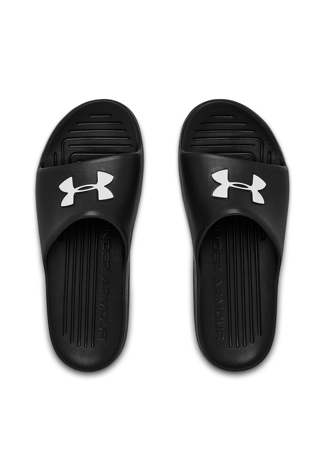 Sandalias UA Core PTH Negro-4