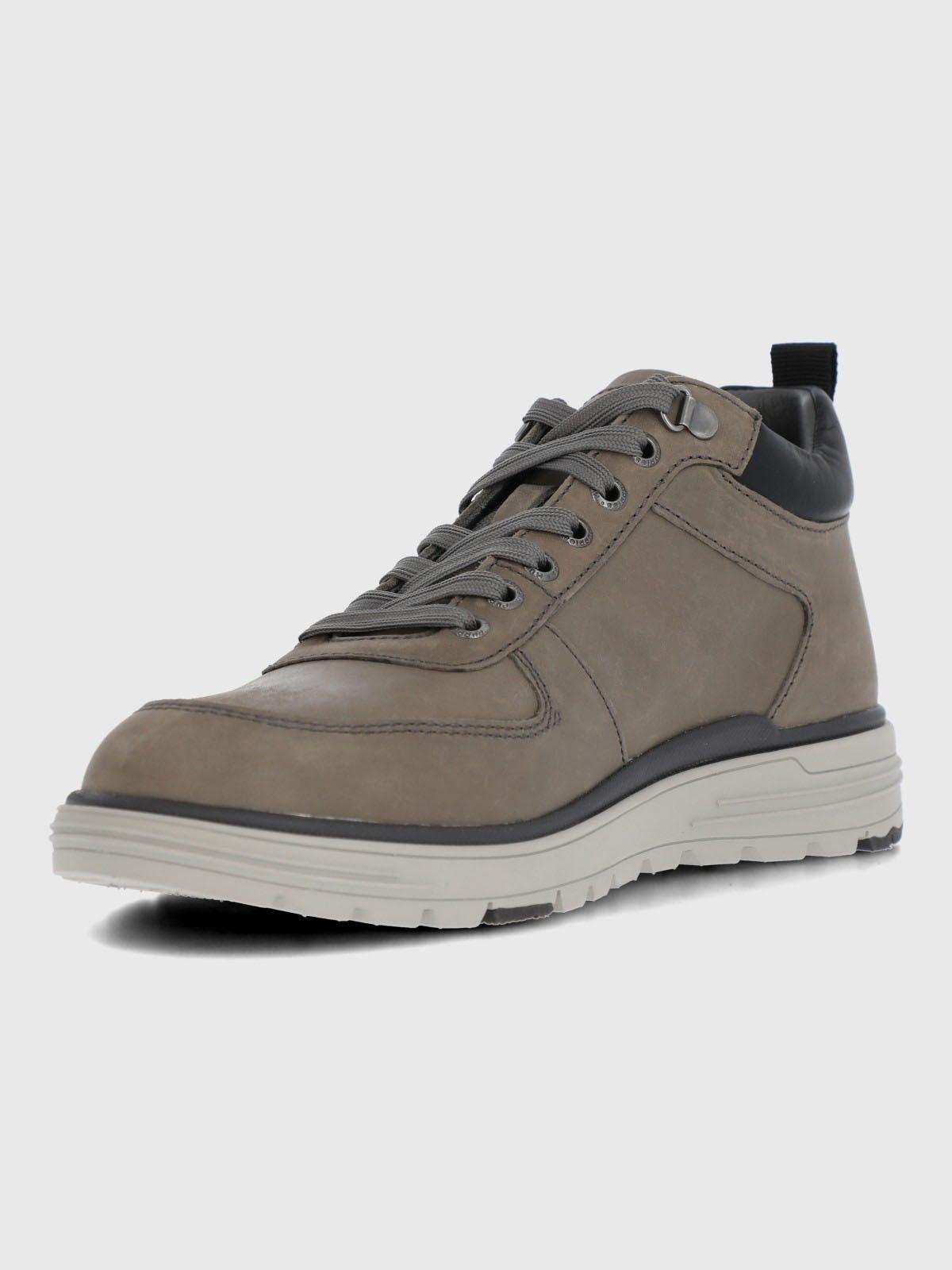 Botin Cuero Hombre Bruce Gris-5