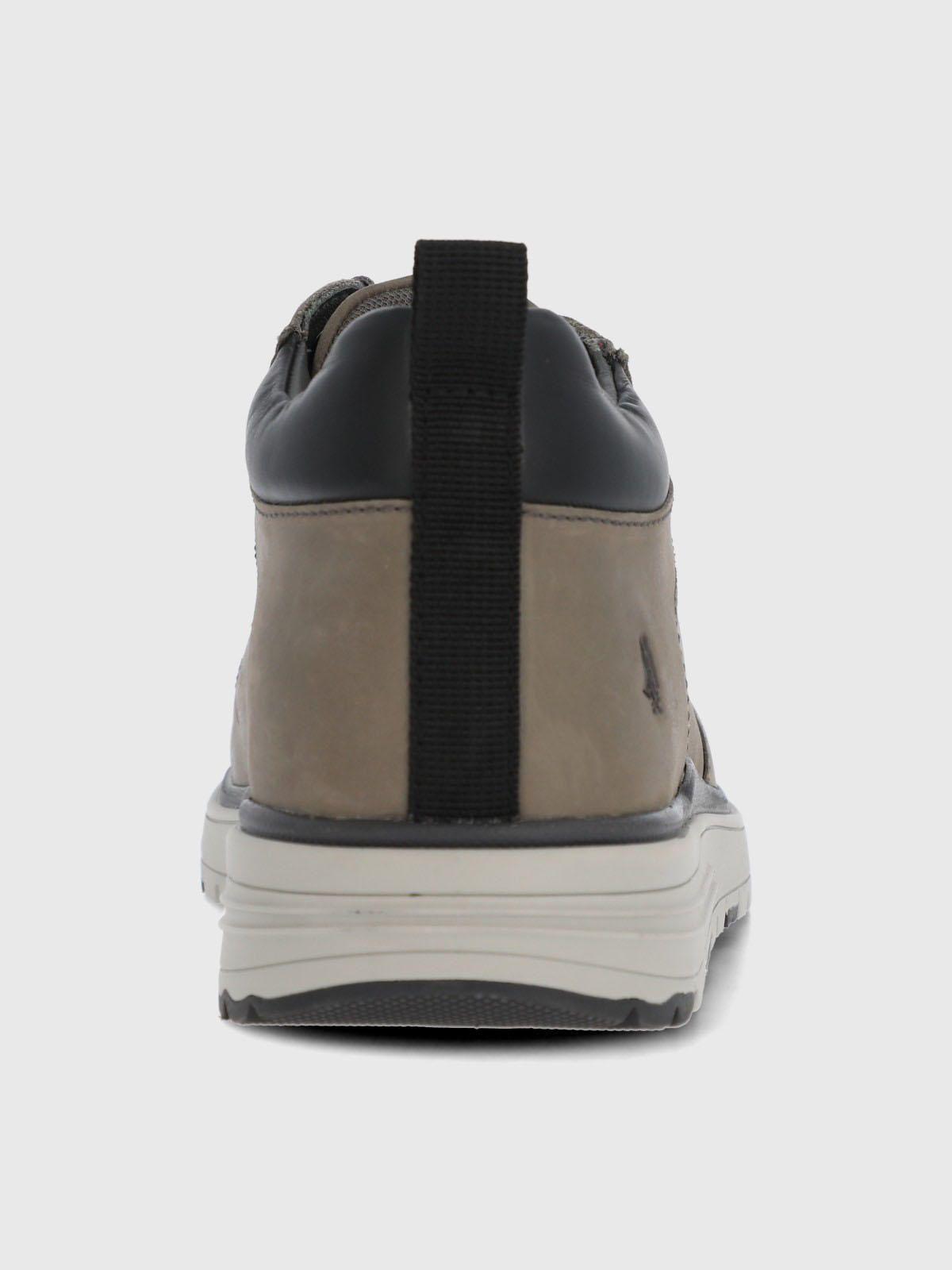 Botin Cuero Hombre Bruce Gris-6