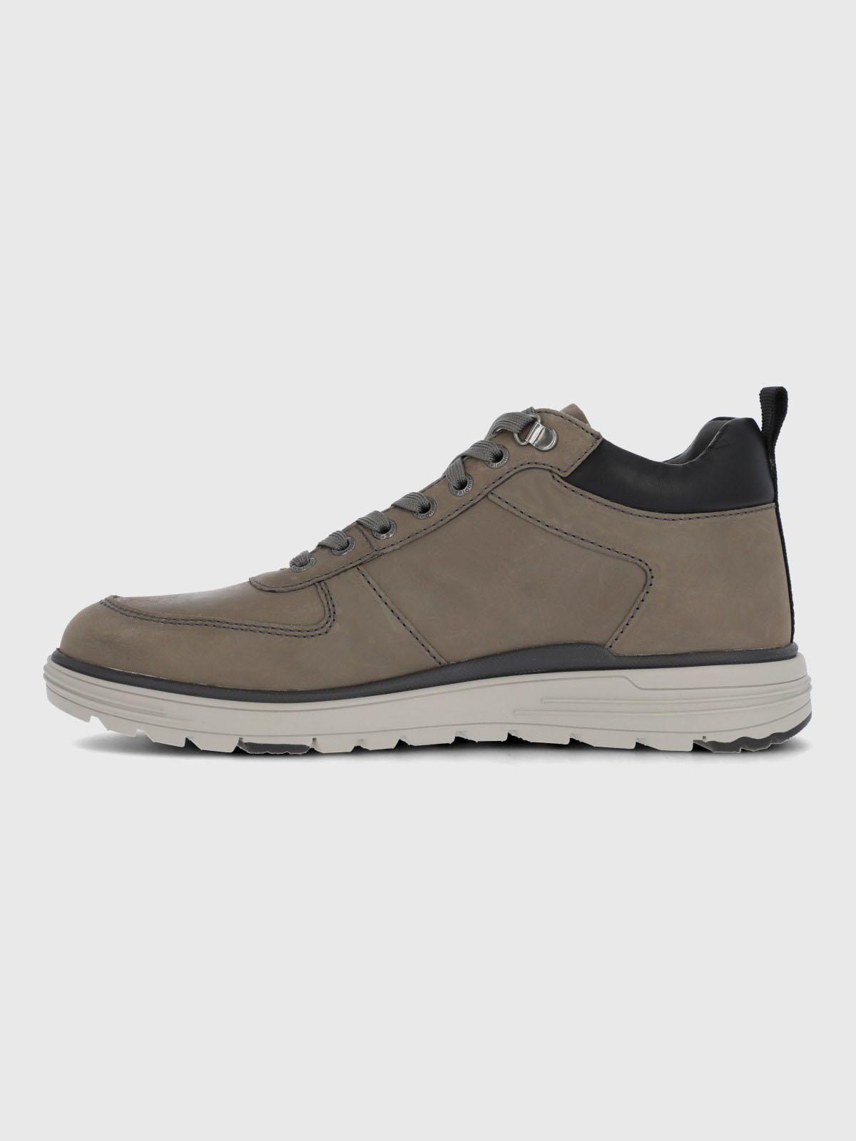 Botin Cuero Hombre Bruce Gris-4