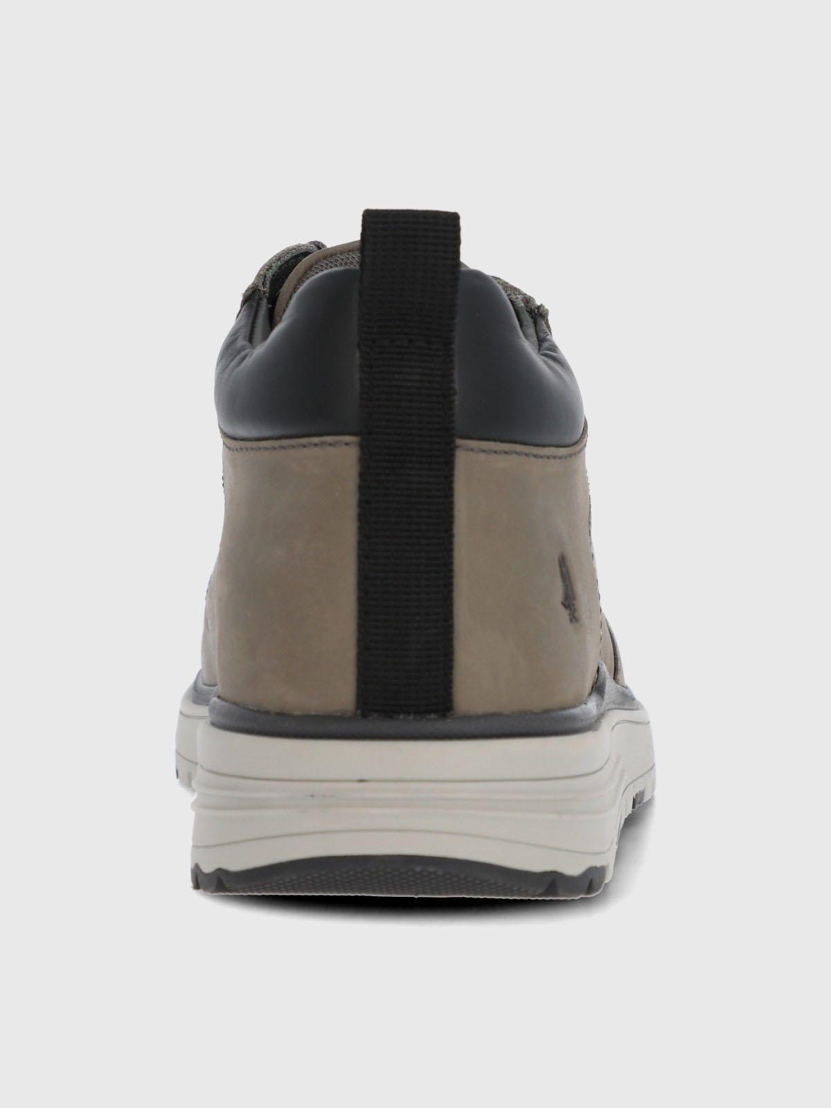 Botin Cuero Hombre Bruce Gris-6