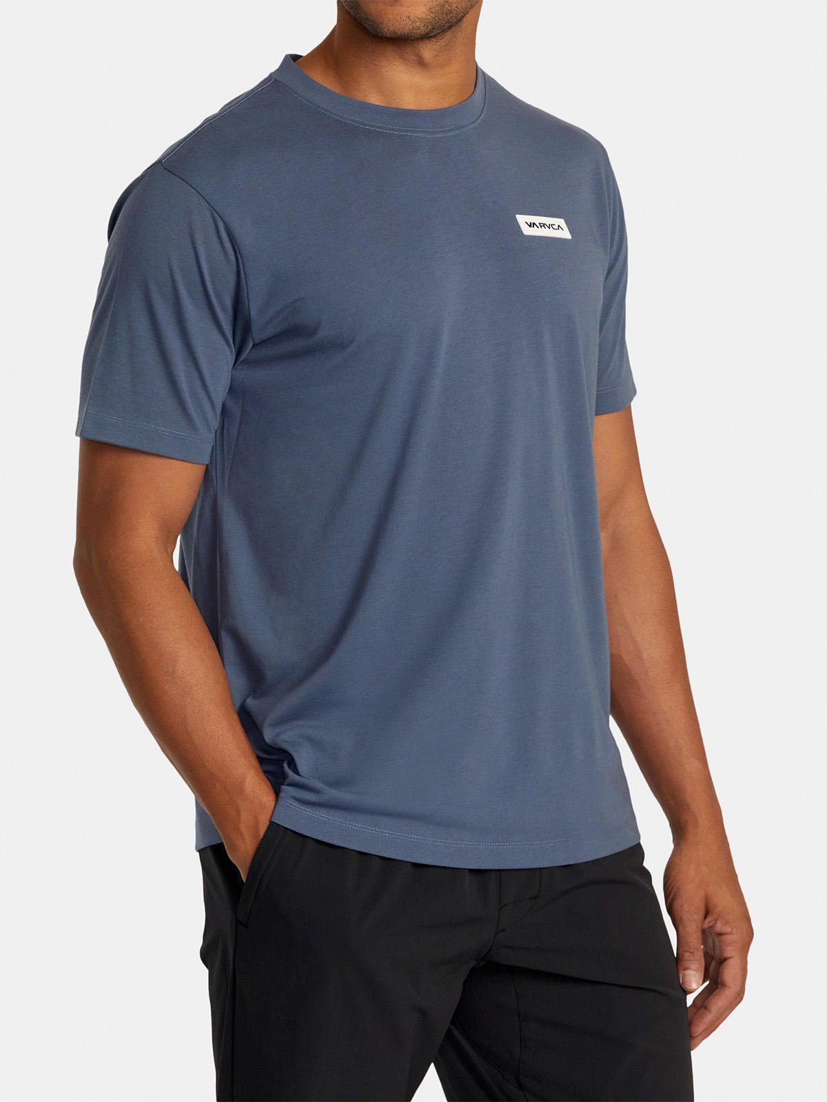 Polera Manga Corta Hombre Icon Azul-2