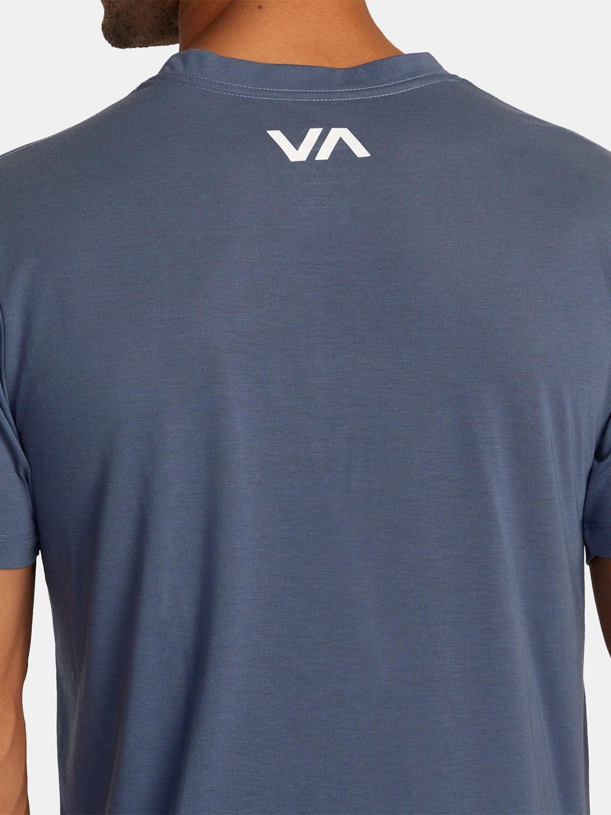 Polera Manga Corta Hombre Icon Azul-4