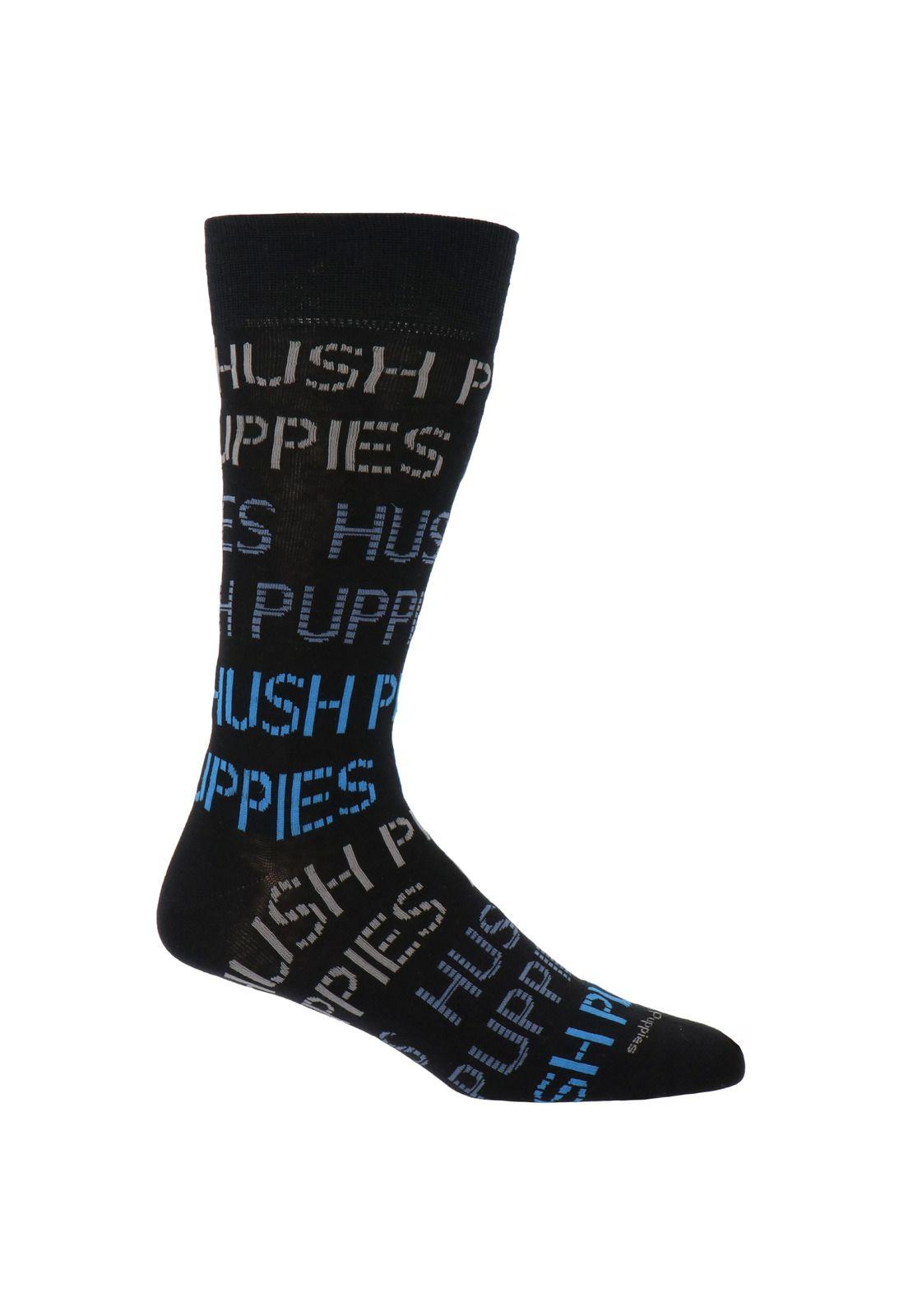 Calcetín Algodón Logo Negro Hombre-0