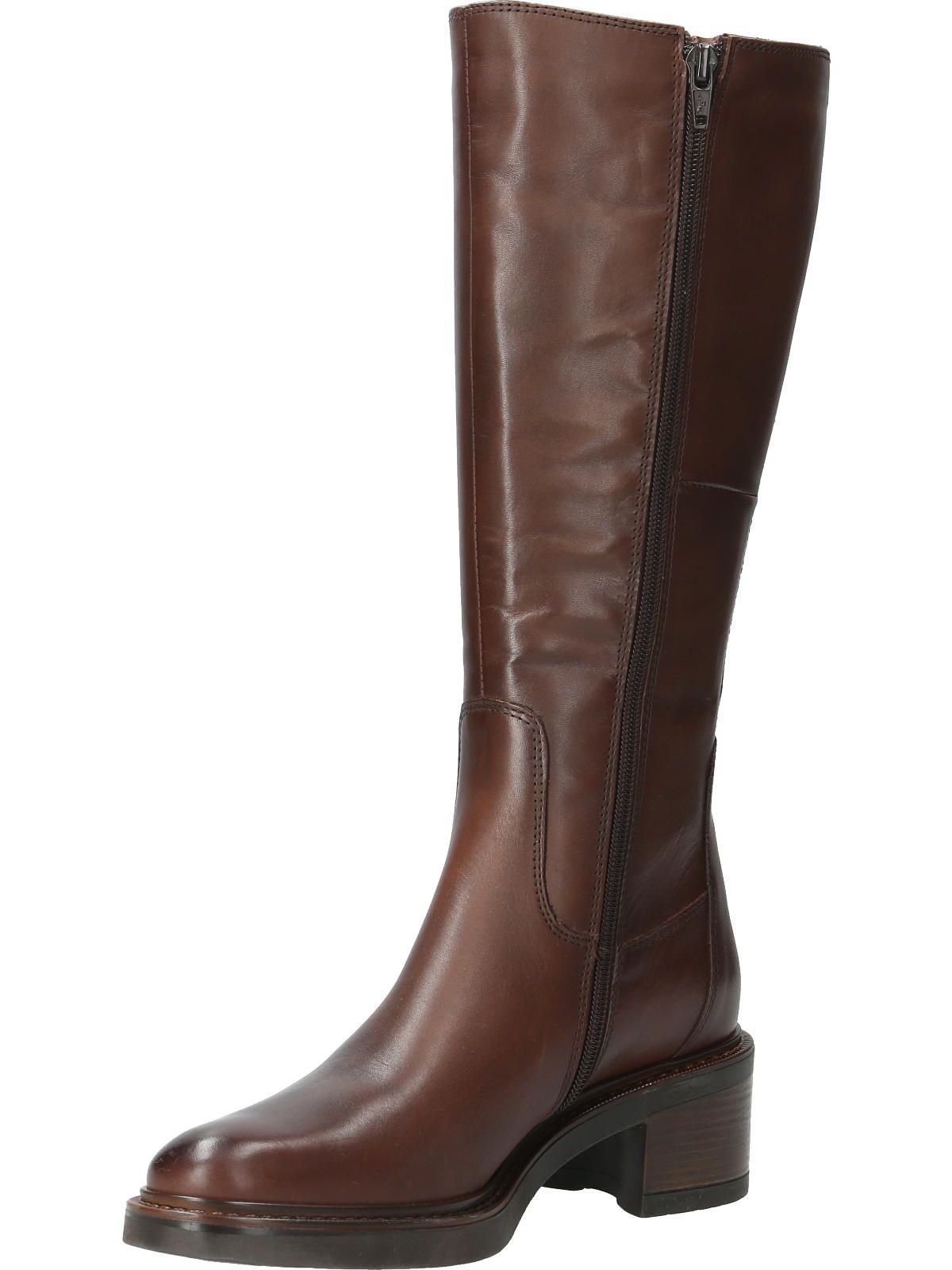 Bota Cuero Mujer Eloise Café-3