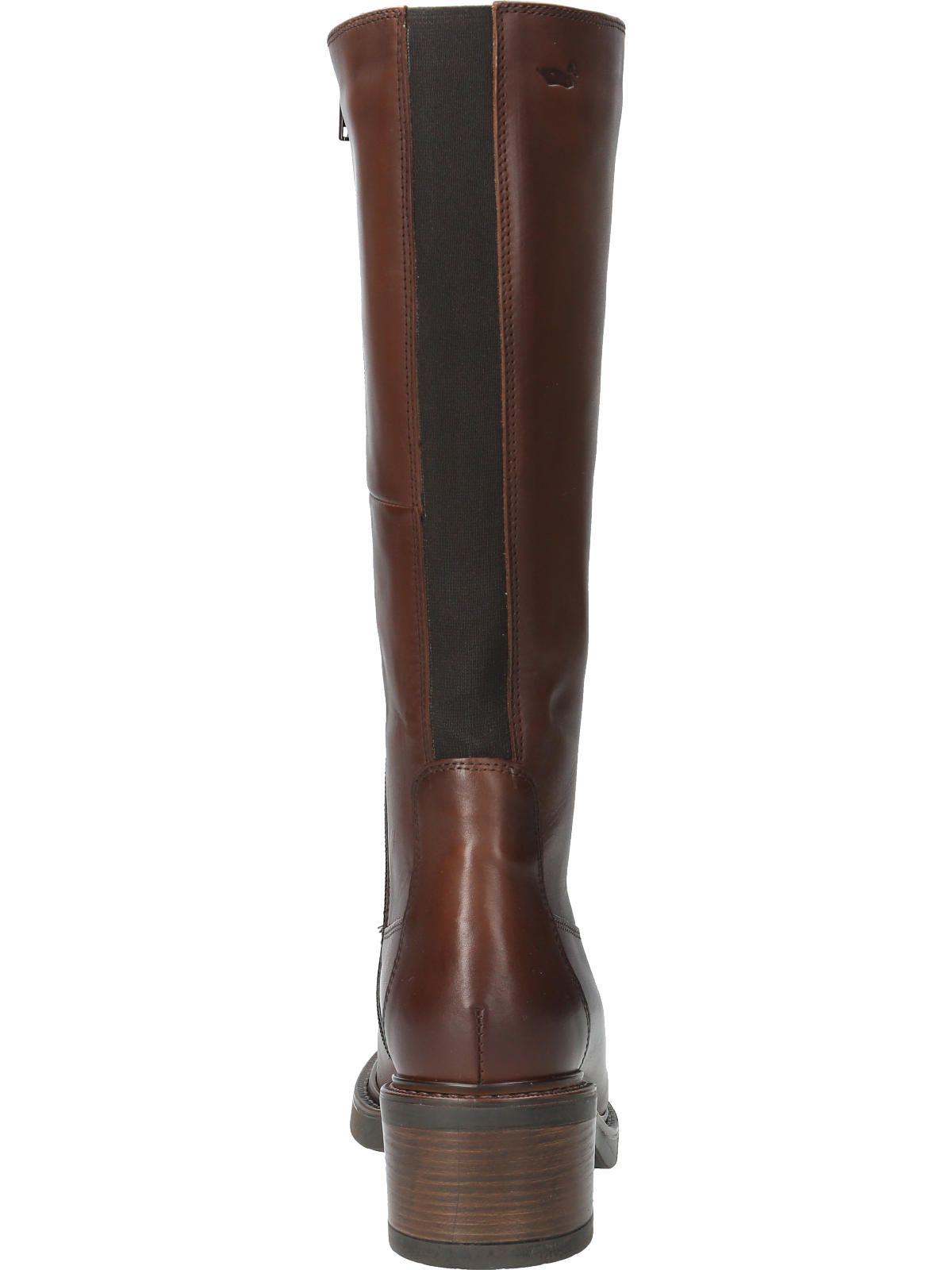 Bota Cuero Mujer Eloise Café-5