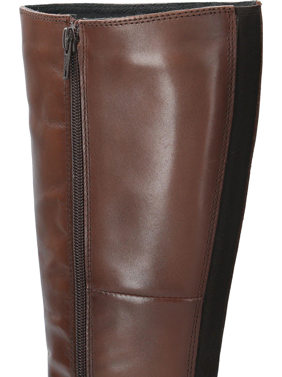 Bota Cuero Mujer Eloise Café-6