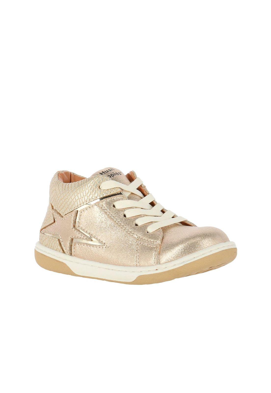 Zapatilla Cuero Emma Dorado-0