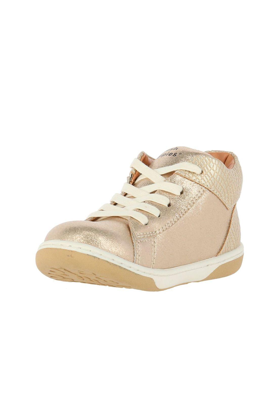 Zapatilla Cuero Emma Dorado-1