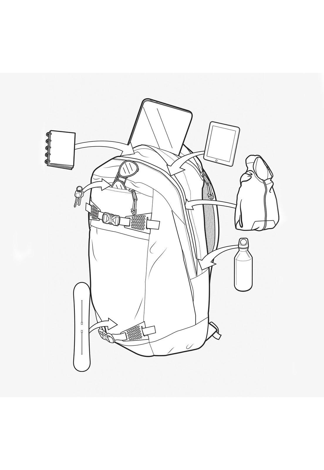 Mochila Day Hiker 28L Gris-1