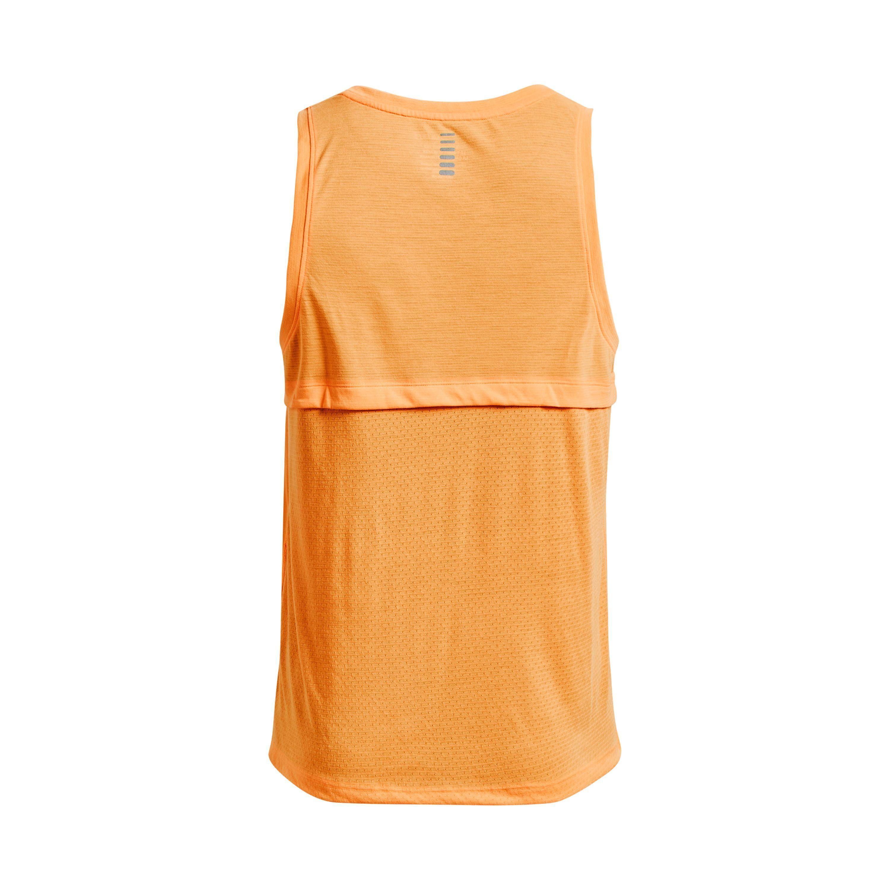 Polera Hombre Ua Streaker Singlet Naranja-1