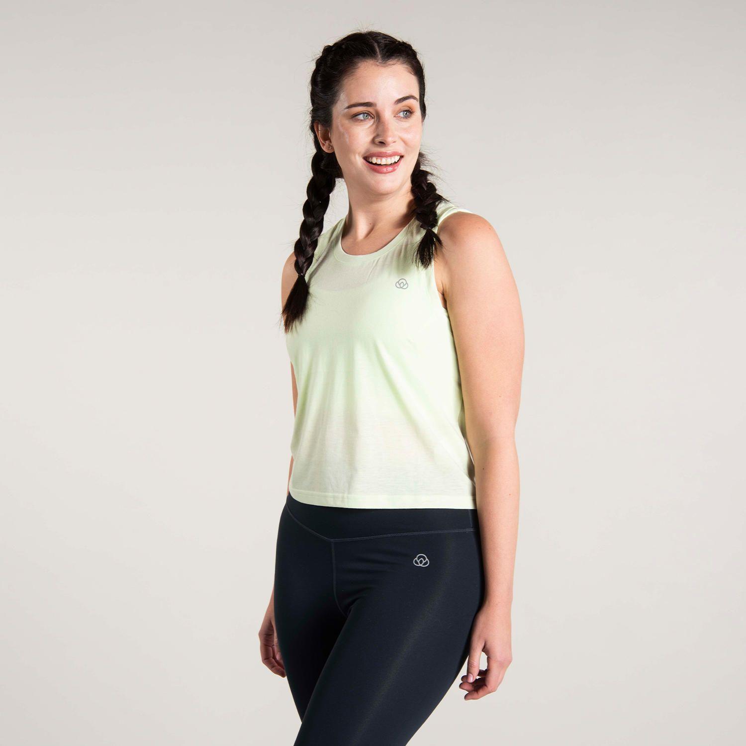 Polera Mujer Racerback Tank Verde Manzana-1
