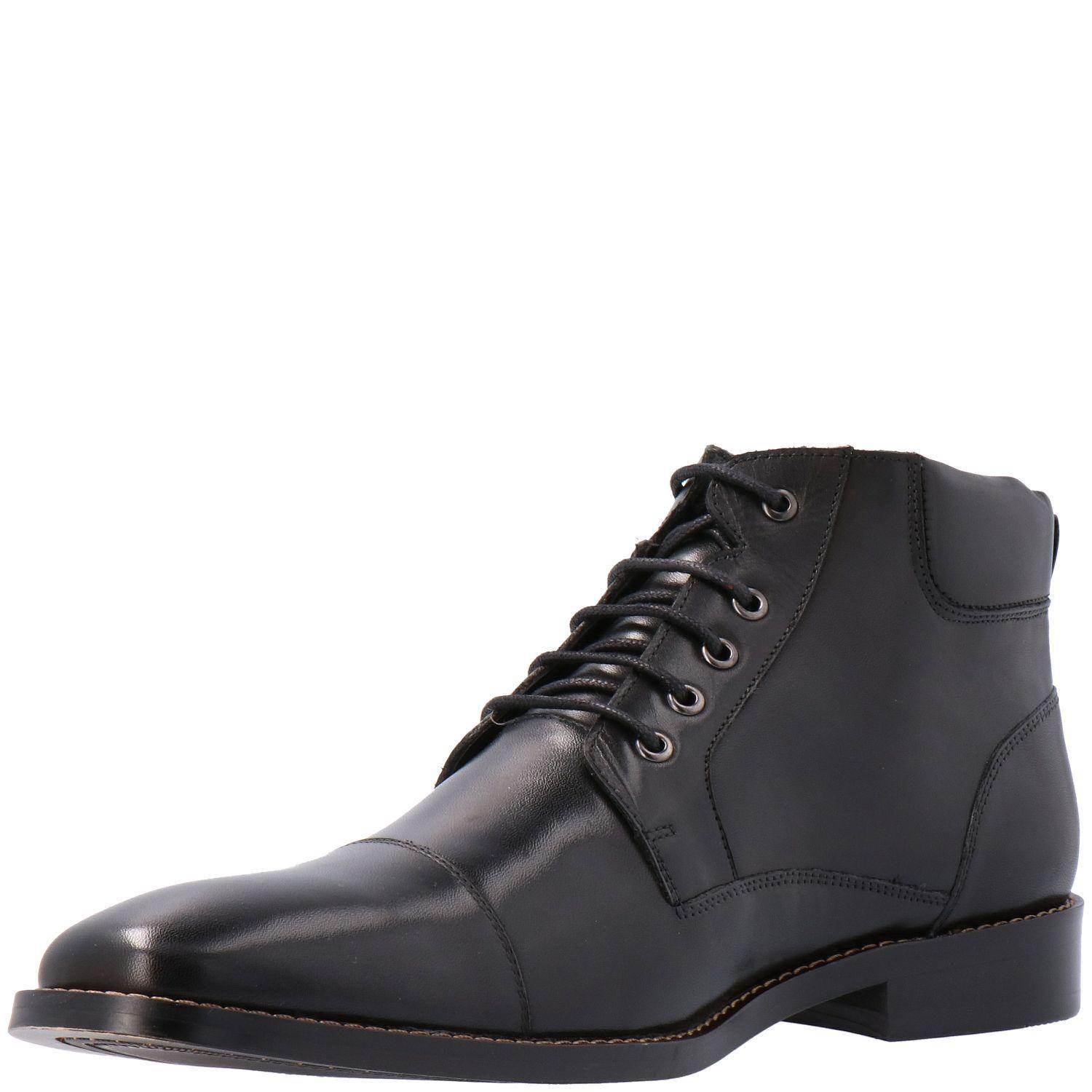 Botin Cuero Hombre Tango Negro-3