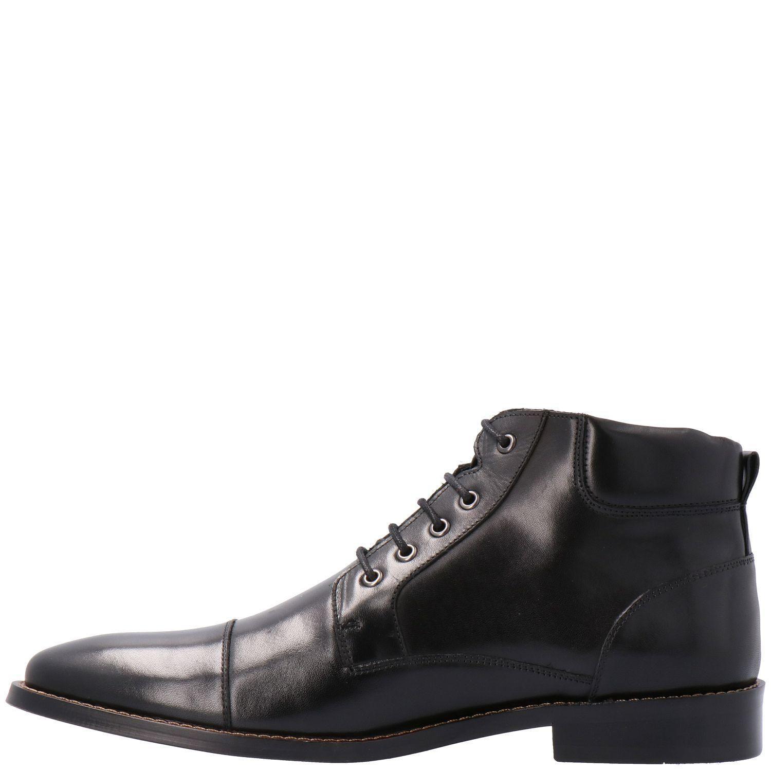 Botin Cuero Hombre Tango Negro-4