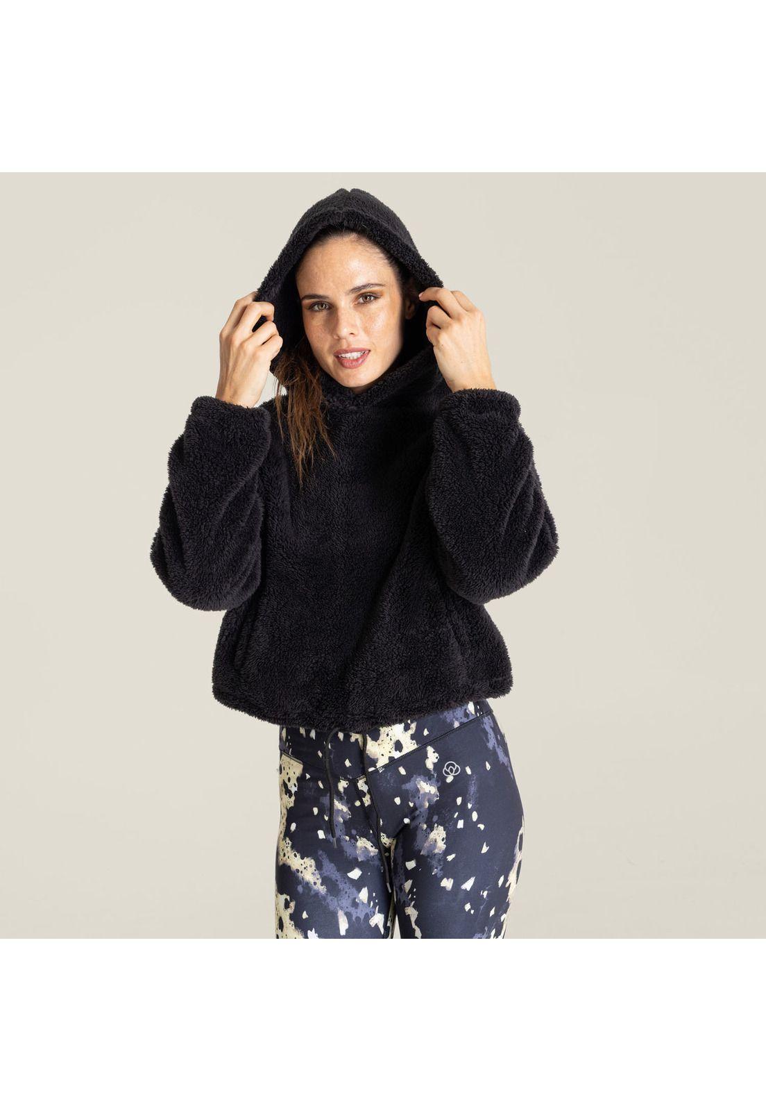 Polar Mujer Hoodie Maca Negro-3