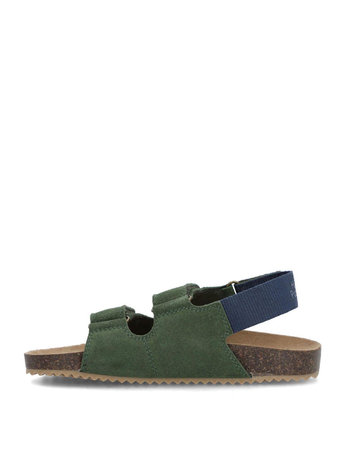 Sandalia Javistrap Niño Verde-5