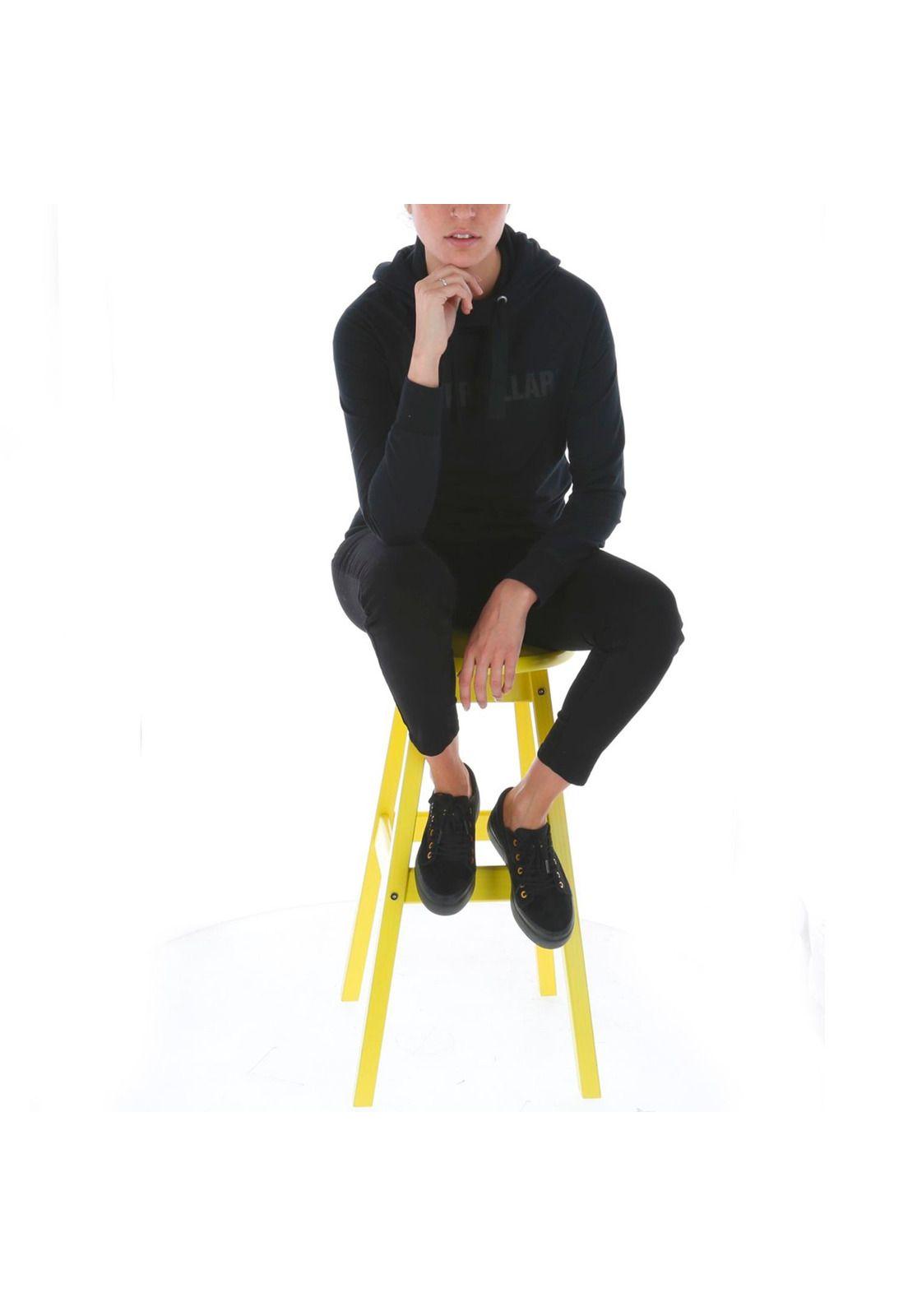 Poleron Mujer Renee Sweatshirt Negro-4