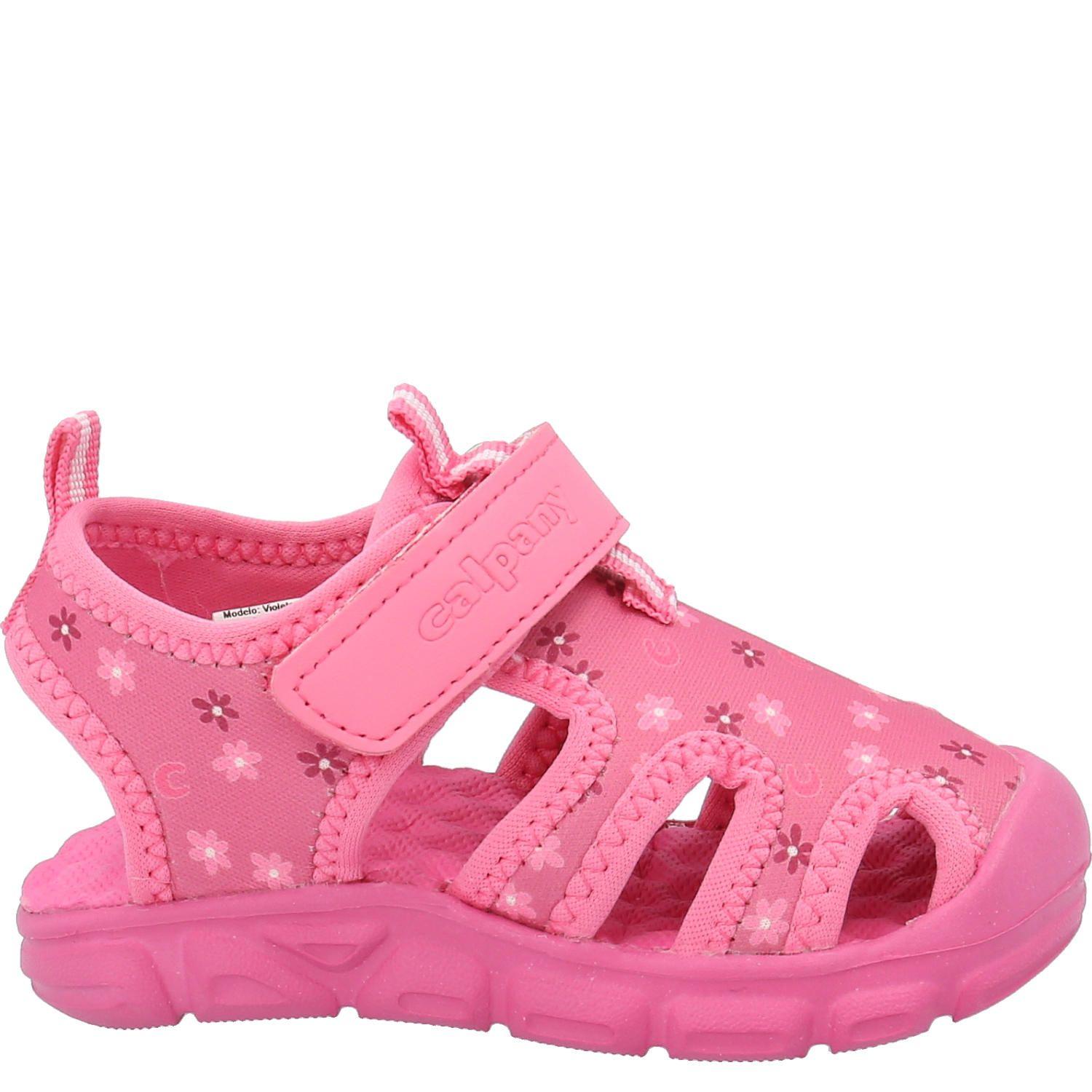 Sandalia Niña Violeta Fucsia (20 - 25)-1