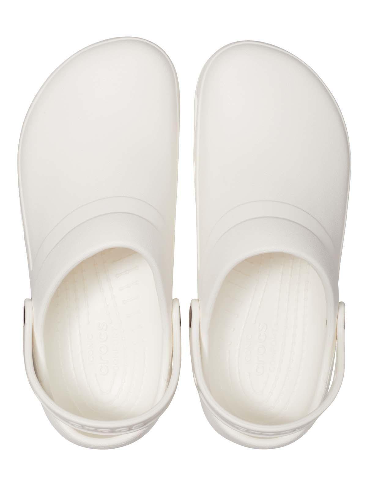 Zapato Zueco Crocs Work Specialist Vent Blanco Unisex-3