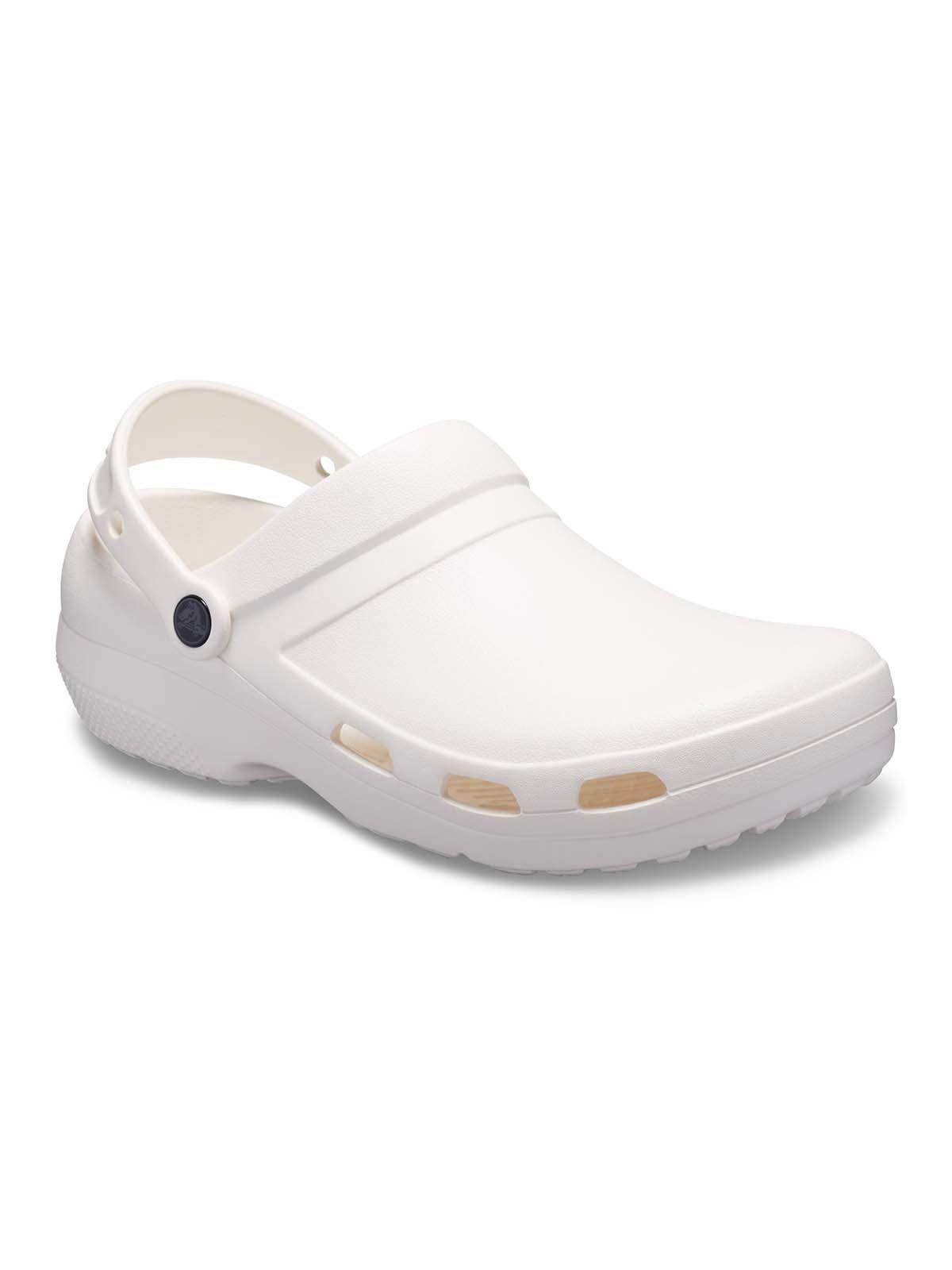 Zapato Zueco Crocs Work Specialist Vent Blanco Unisex-5