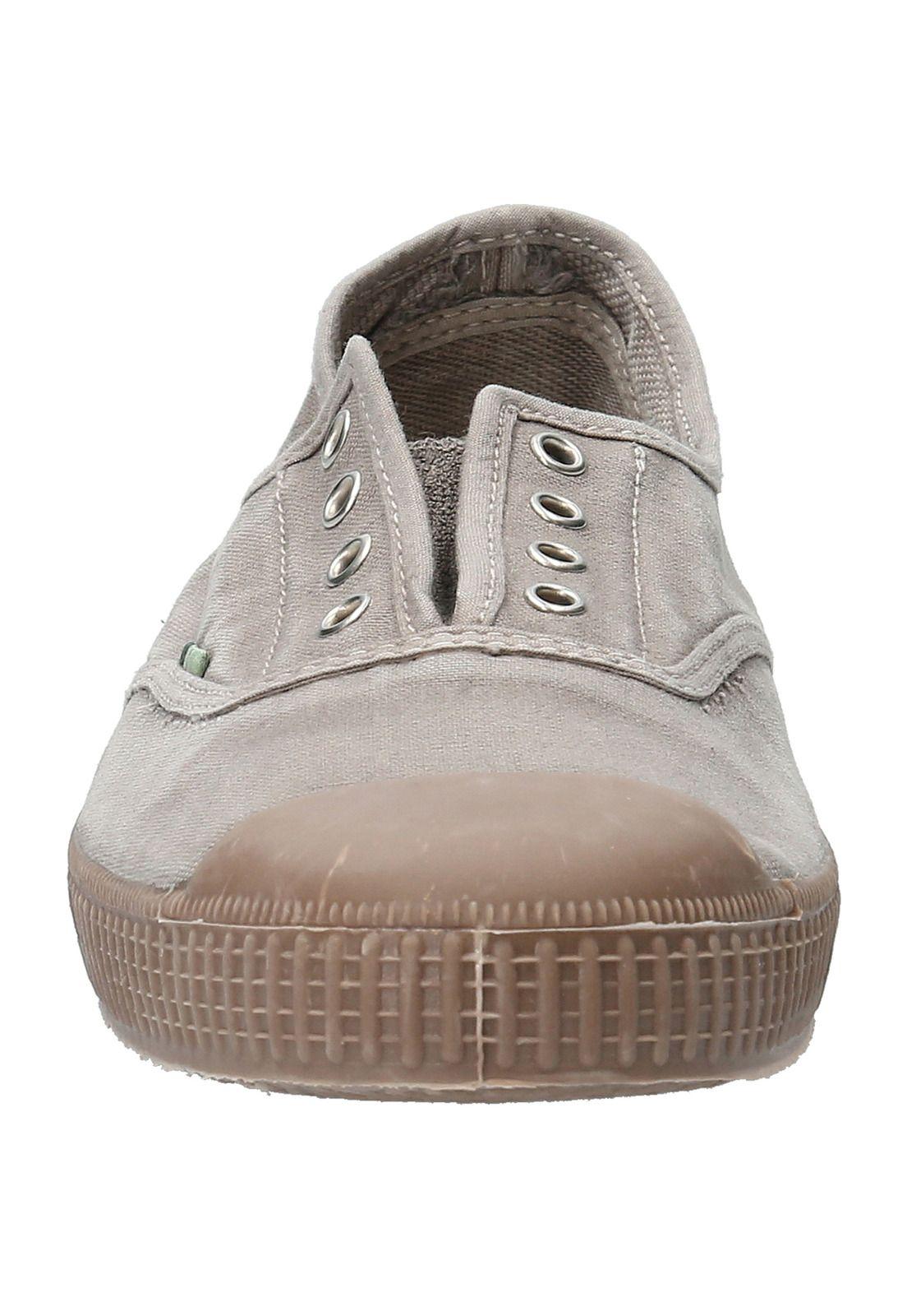 Zapatilla Algodón Orgánico Mujer Greece Gris-3