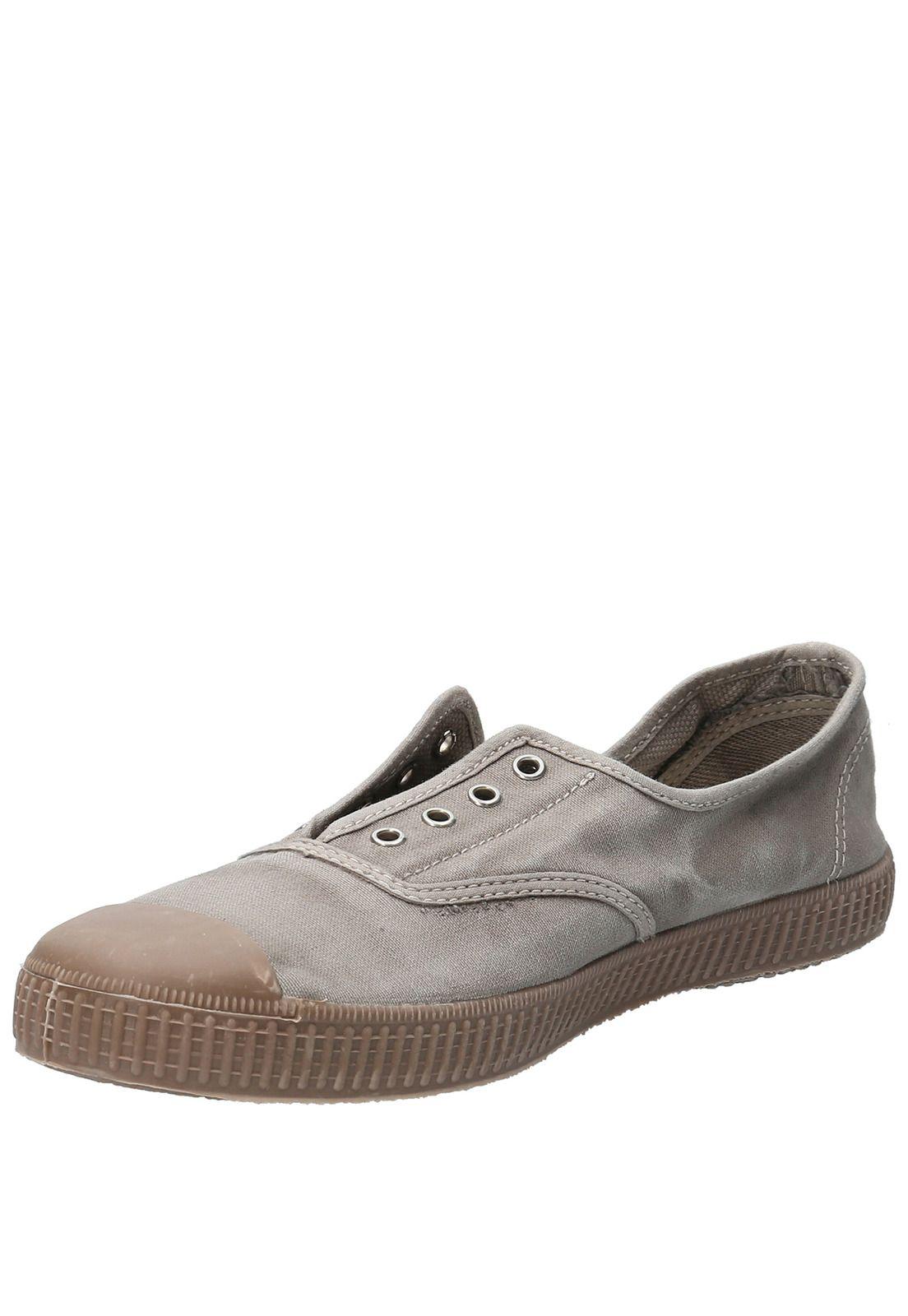 Zapatilla Algodón Orgánico Mujer Greece Gris-4