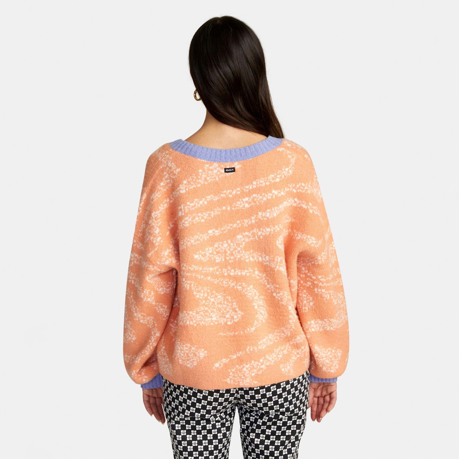 Sweater Mujer Long Distances Rosa-3