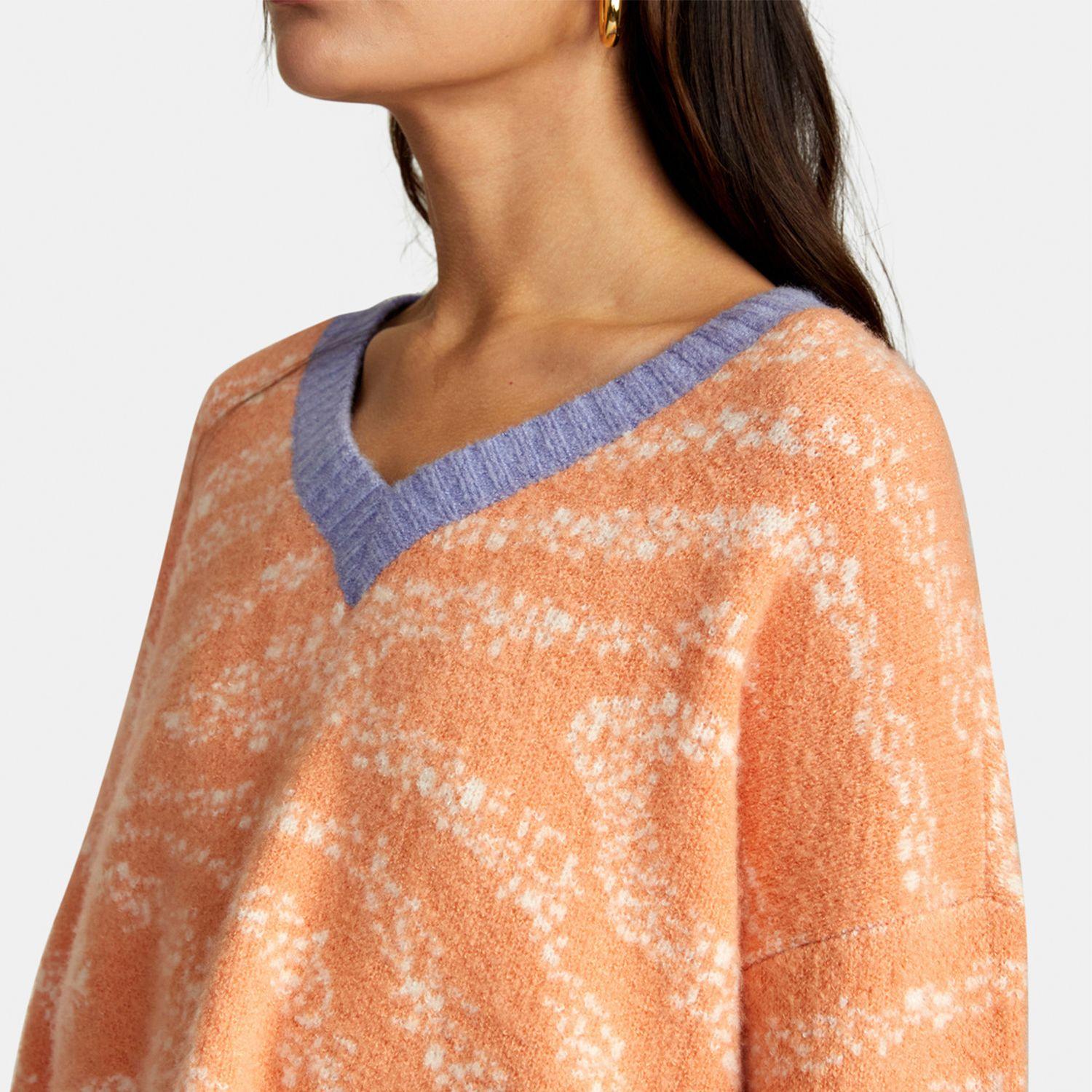 Sweater Mujer Long Distances Rosa-4