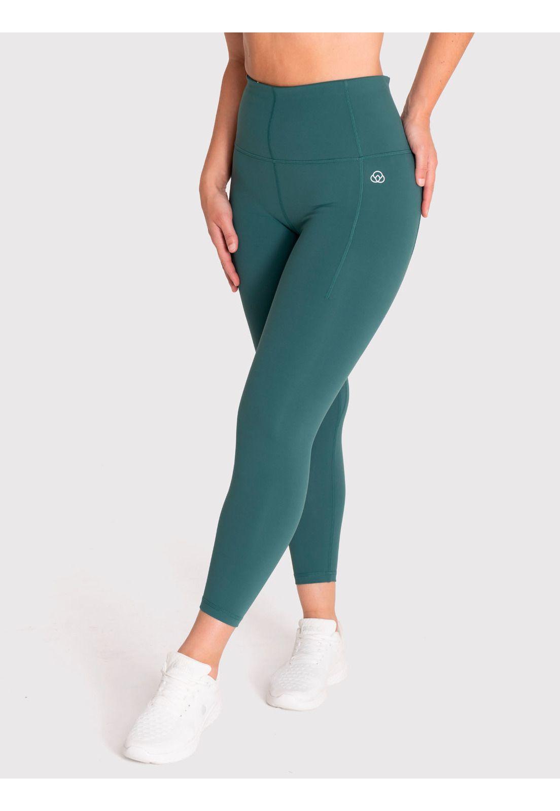 Calza 7/8 Mujer Ankle Irene Verde-1