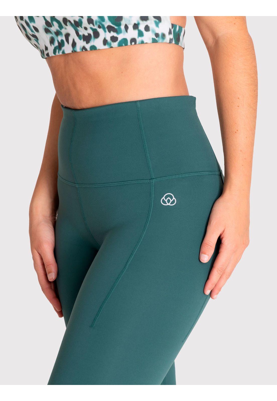 Calza 7/8 Mujer Ankle Irene Verde-4