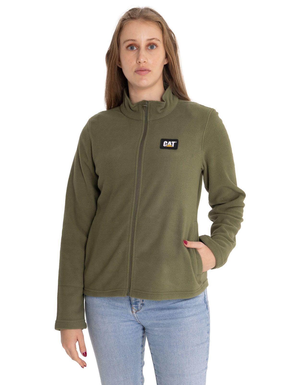 Polar Mujer Microfleece Full Zip Verde Musgo-0