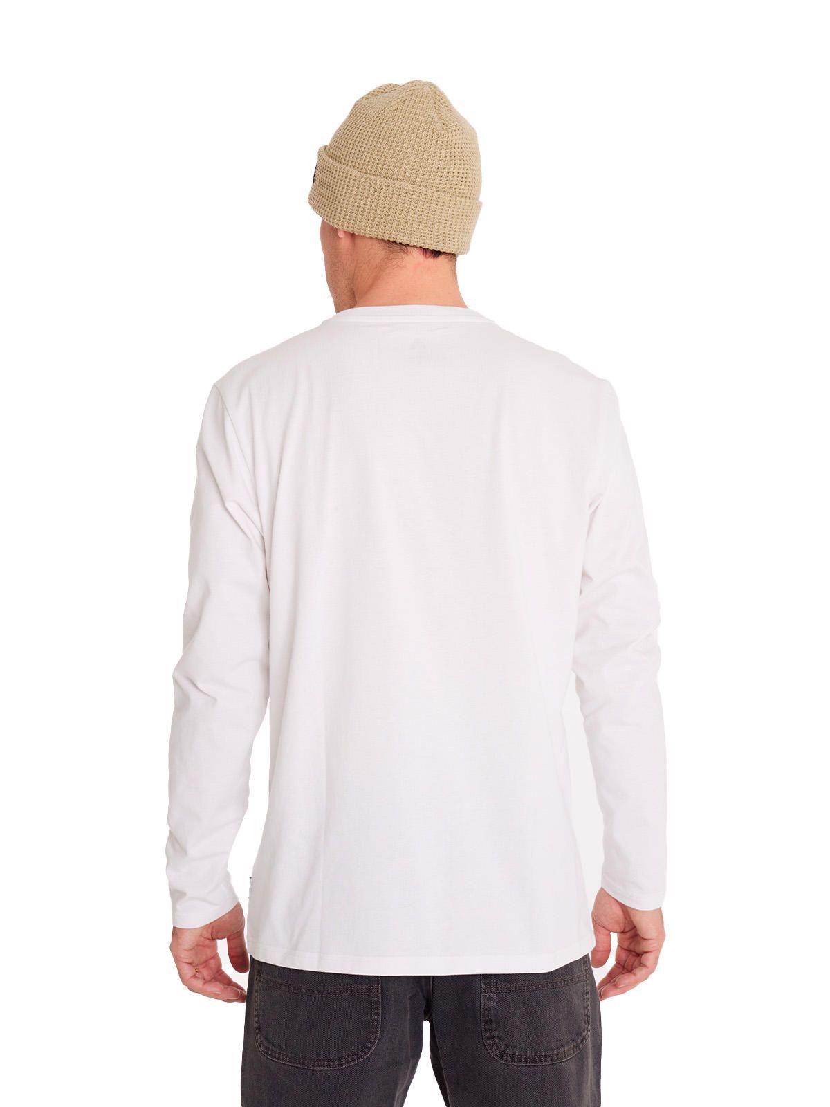 Polera manga larga Hombre Long Sl Blanco-3