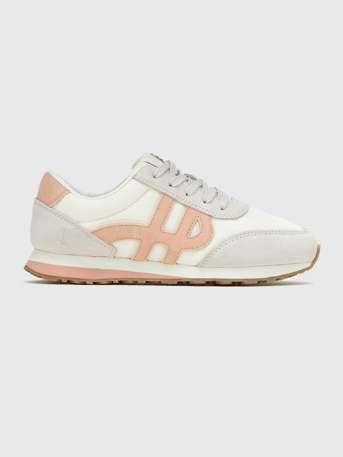 Zapatilla Cuero Gris Claro Mujer Seventy8 -1