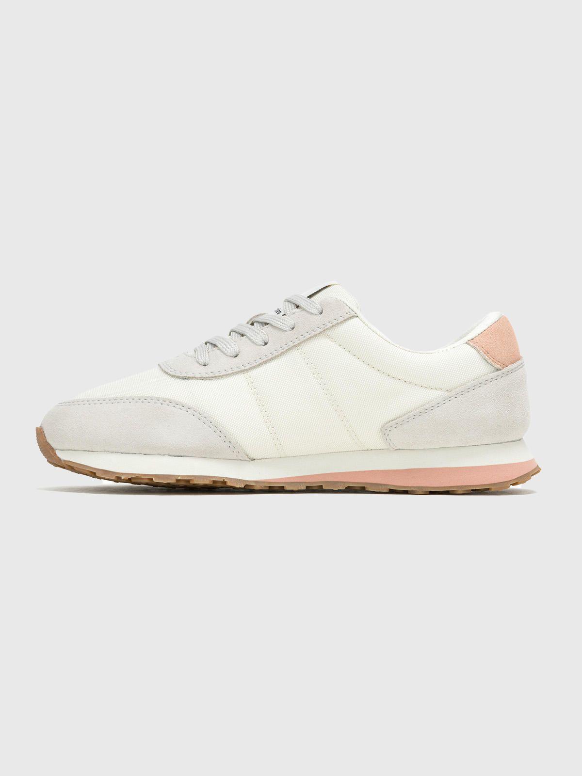 Zapatilla Cuero Gris Claro Mujer Seventy8 -3