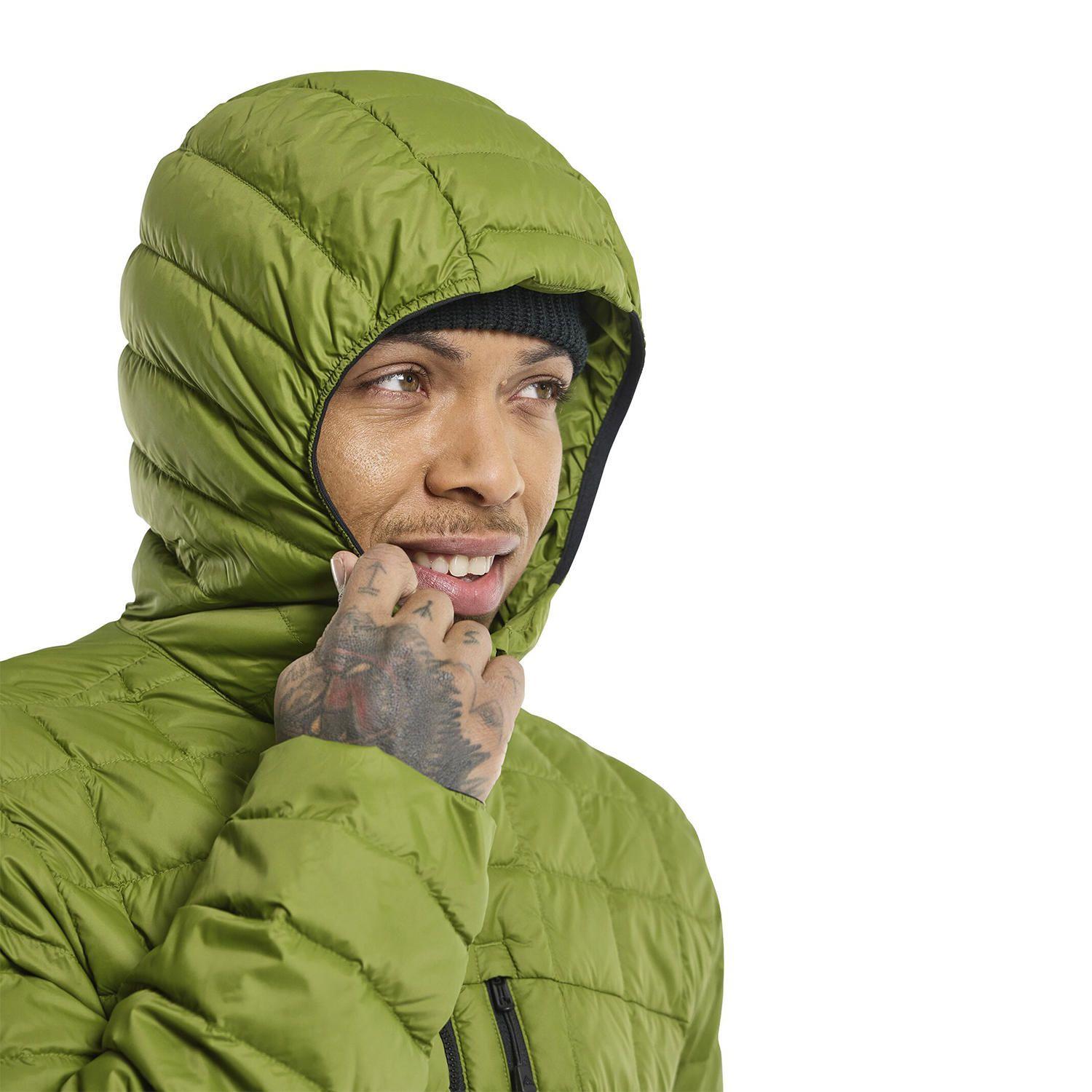 Parka de Pluma Hombre Mid-Heat Aislante Verde-3