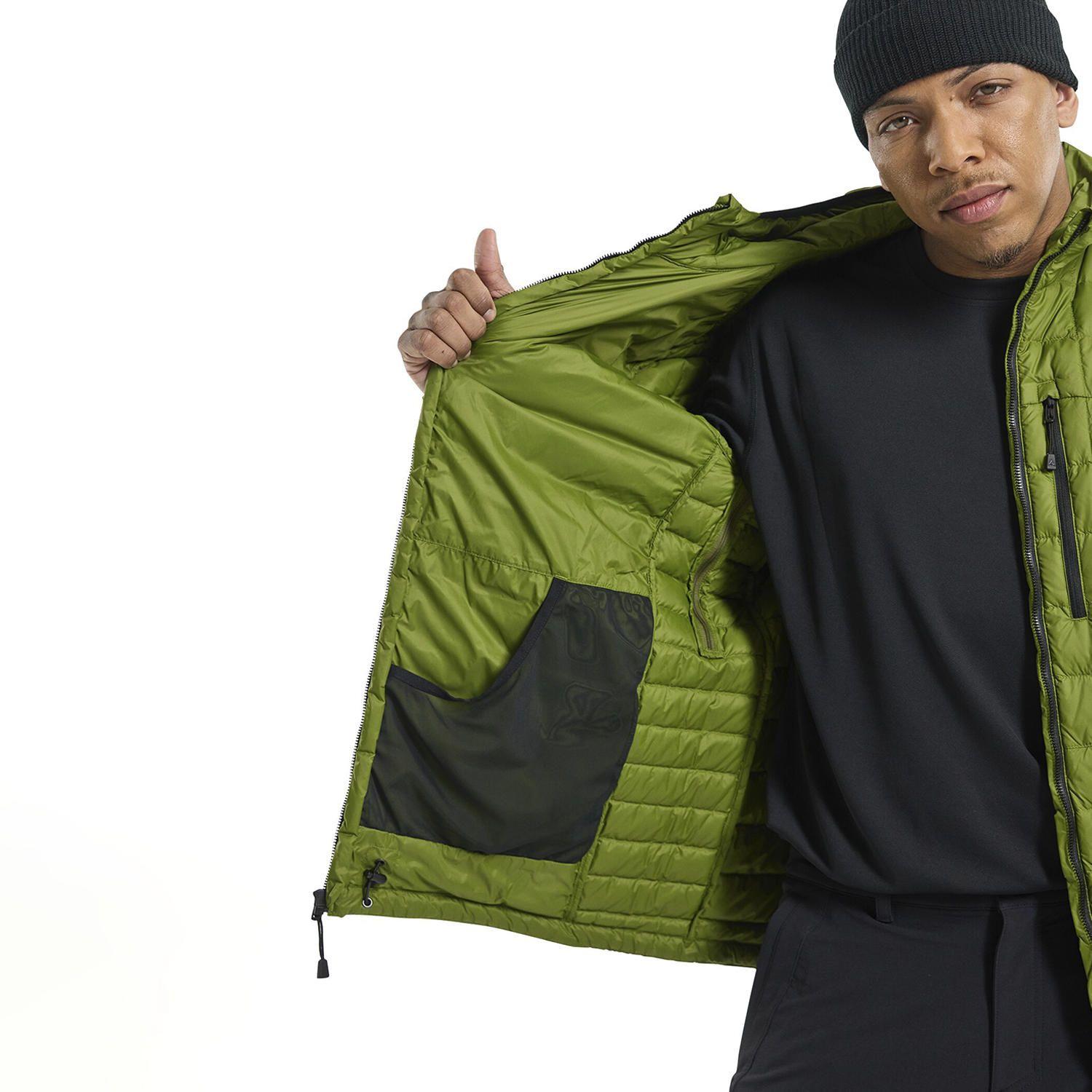 Parka de Pluma Hombre Mid-Heat Aislante Verde-6