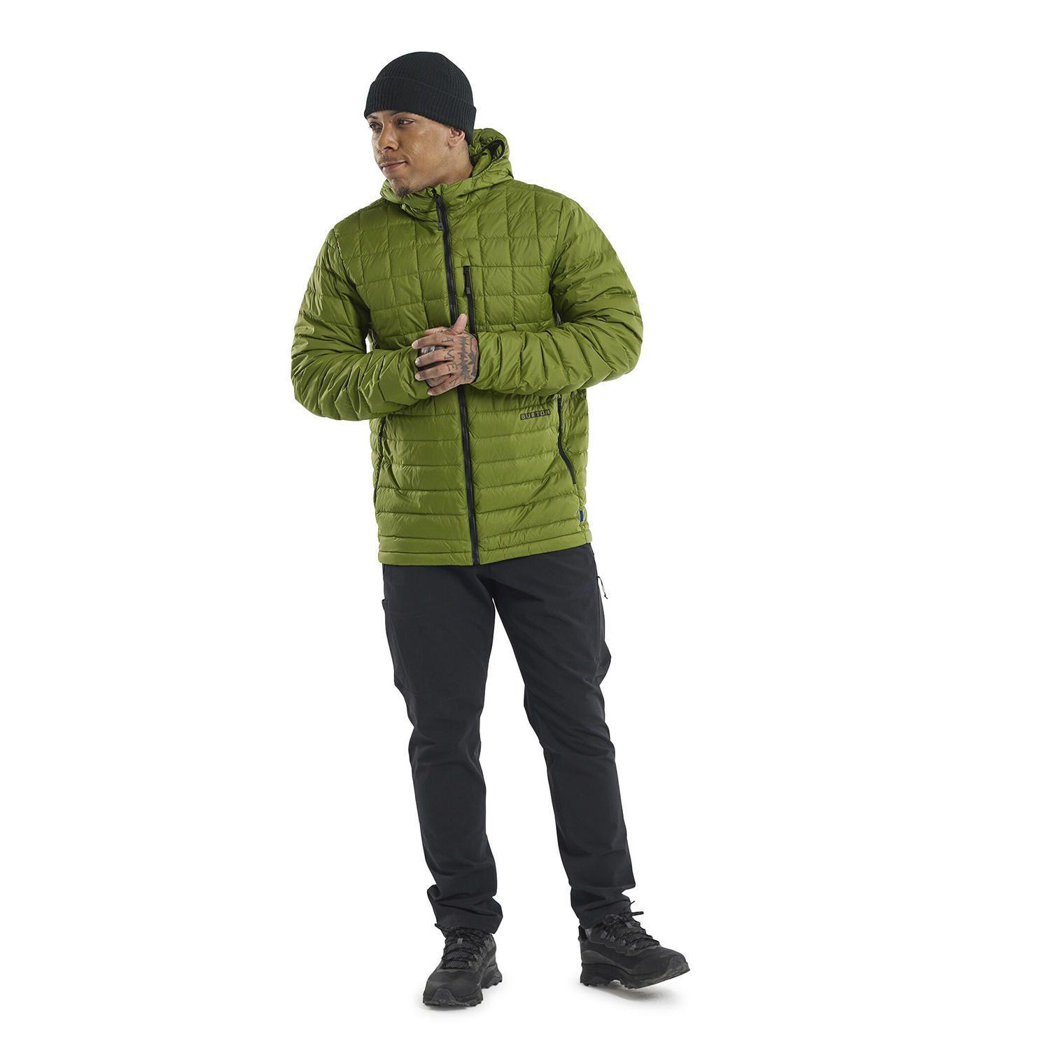 Parka de Pluma Hombre Mid-Heat Aislante Verde-8