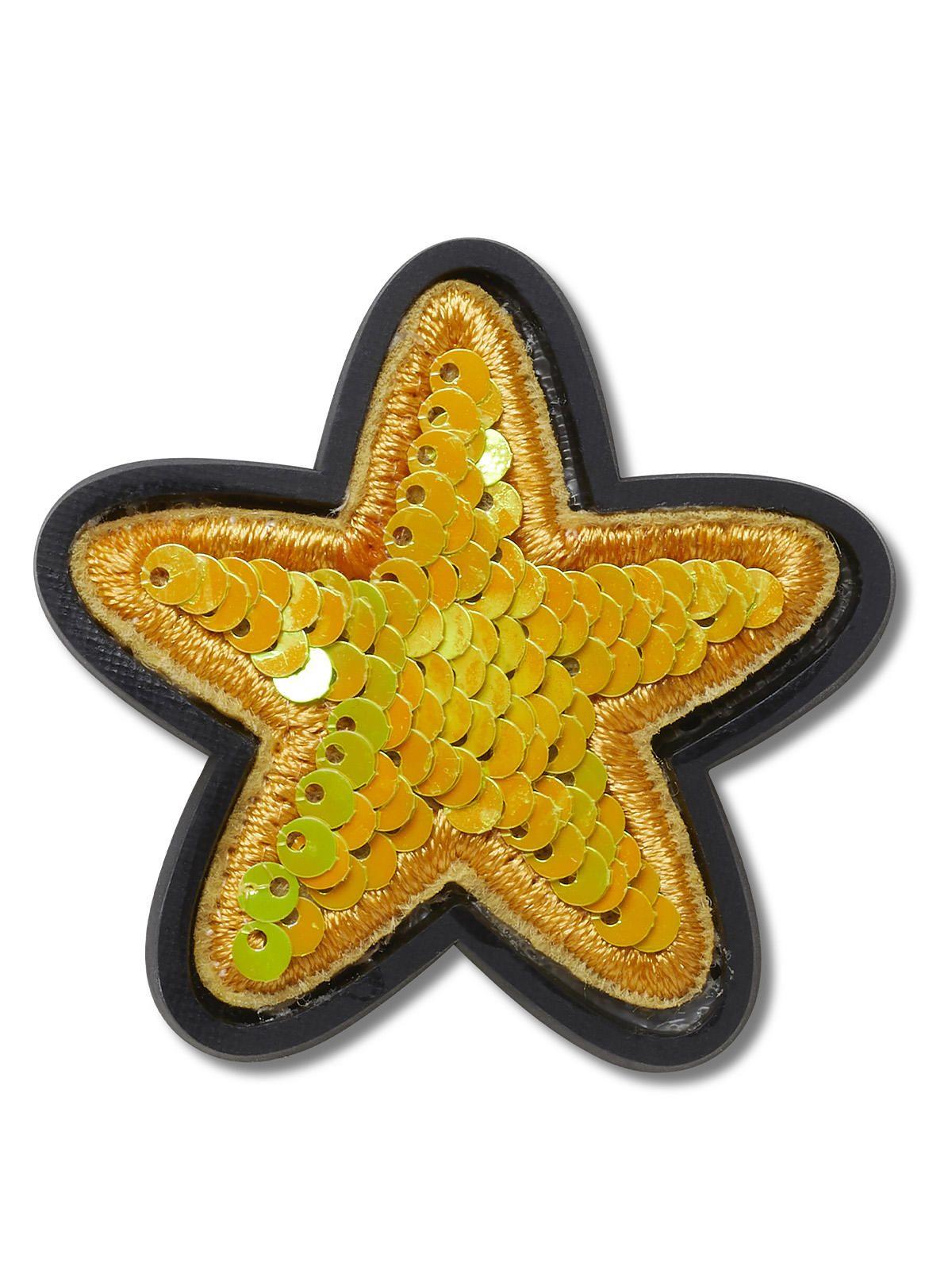 Jibbitz Crocs Estrella Con Lentejuelas Amarillo-0
