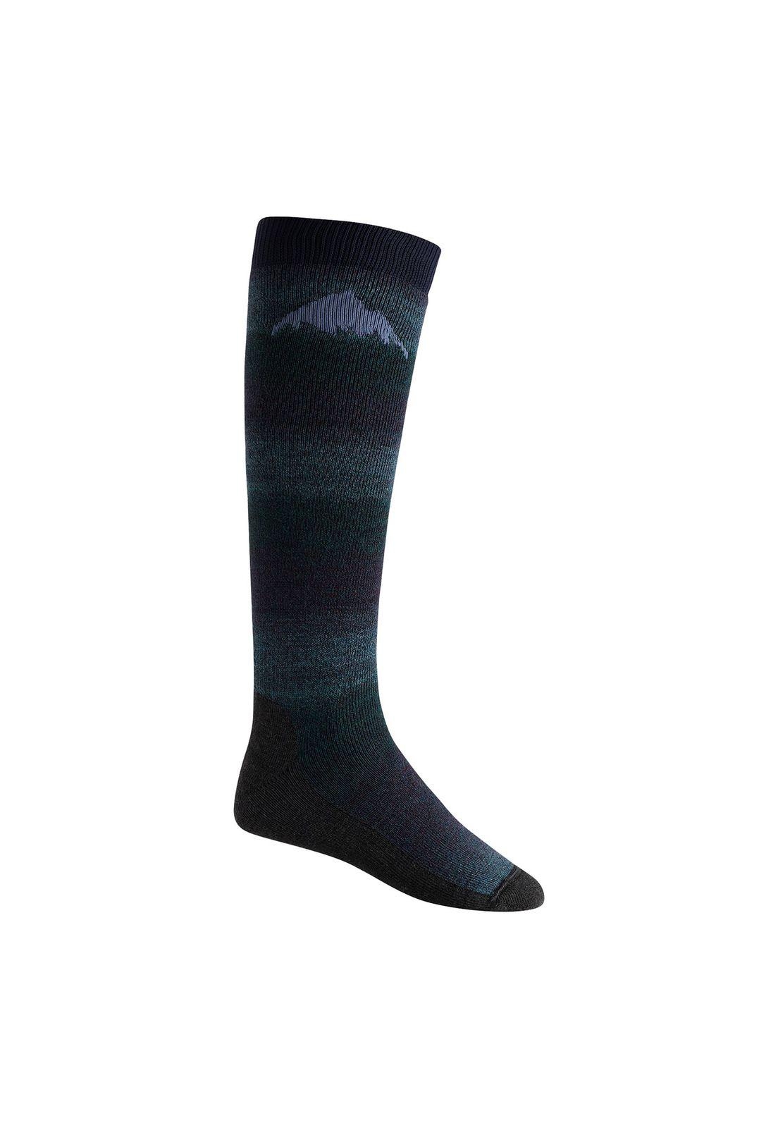 Calcetin Hombre Mb Merino Emblem Sk Azul Burton-0