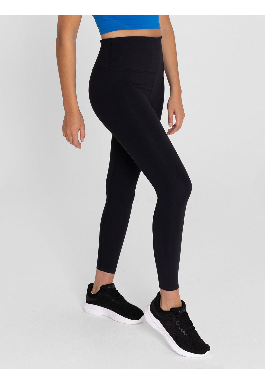 Calza 7/8 Mujer Ankle Maya Negro-5