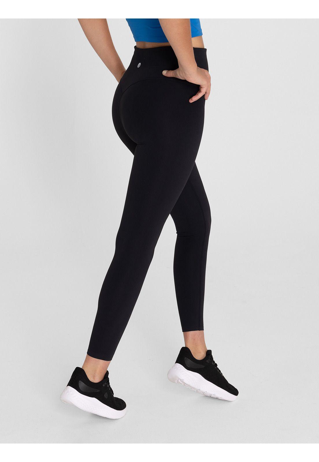 Calza 7/8 Mujer Ankle Maya Negro-7