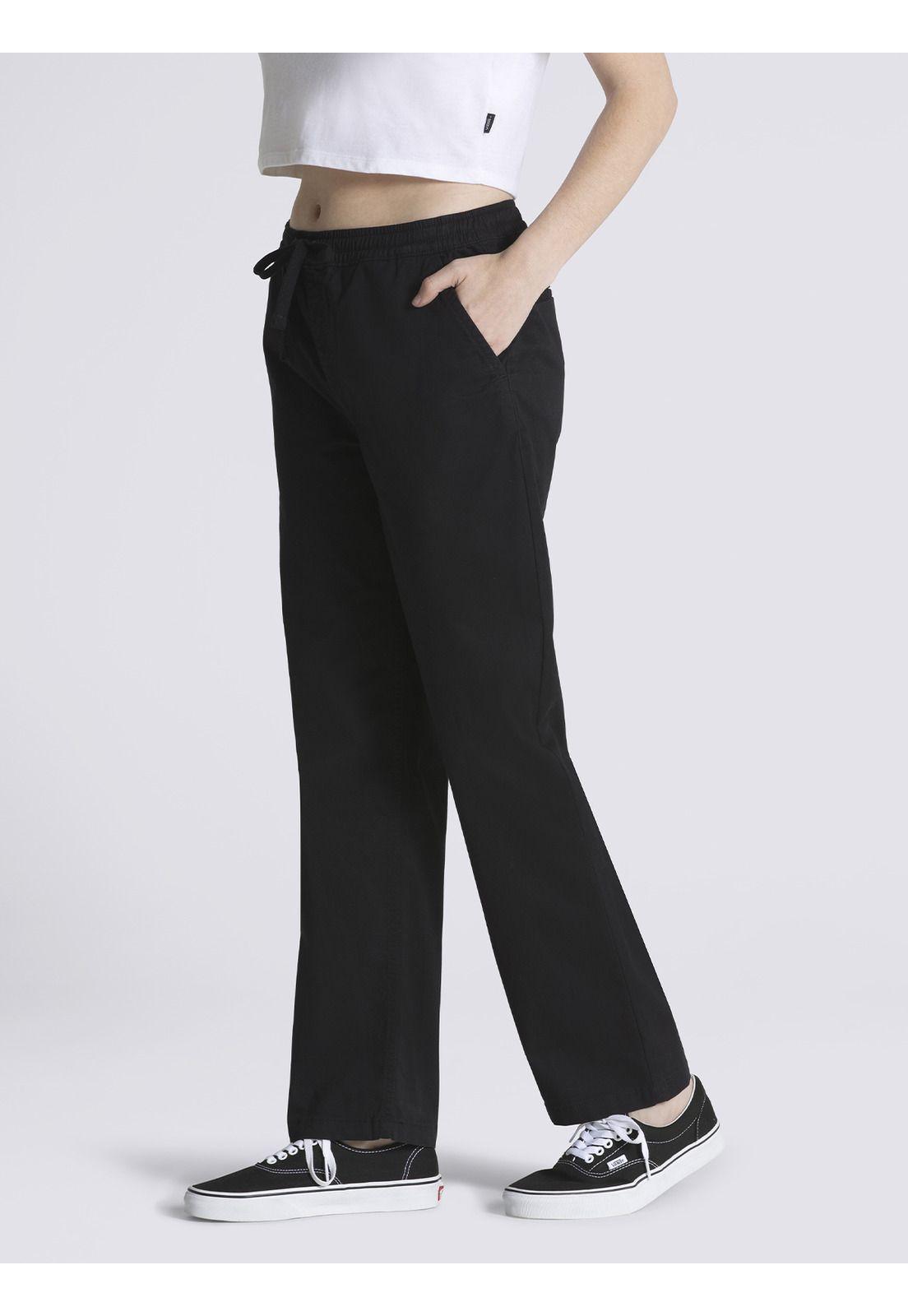 Pantalón Range Relaxed Pant Negro Mujer-0